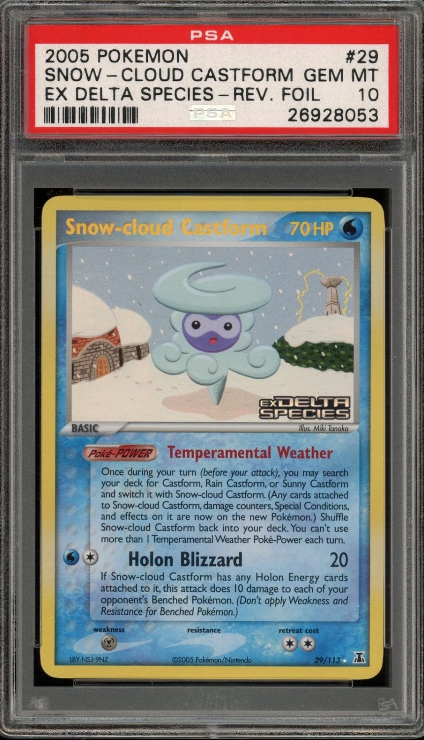 Snow-Cloud Castform