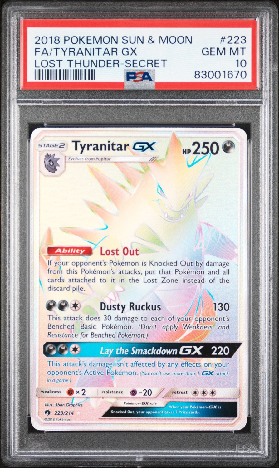 Tyranitar GX