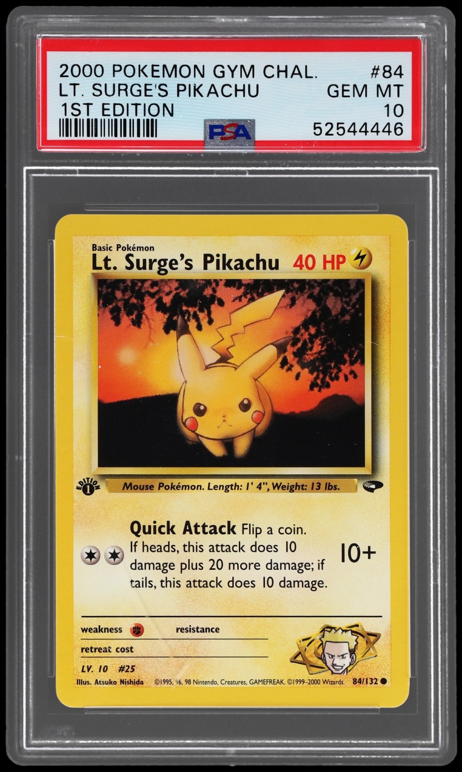 Lt. Surge's Pikachu