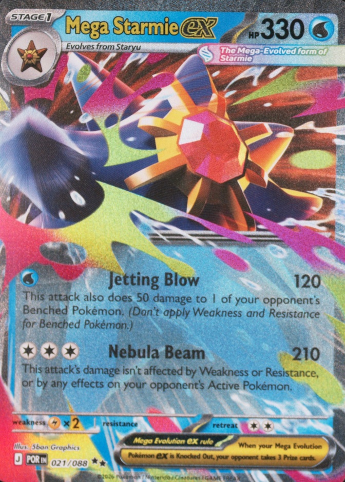 MEGA STARMIE ex