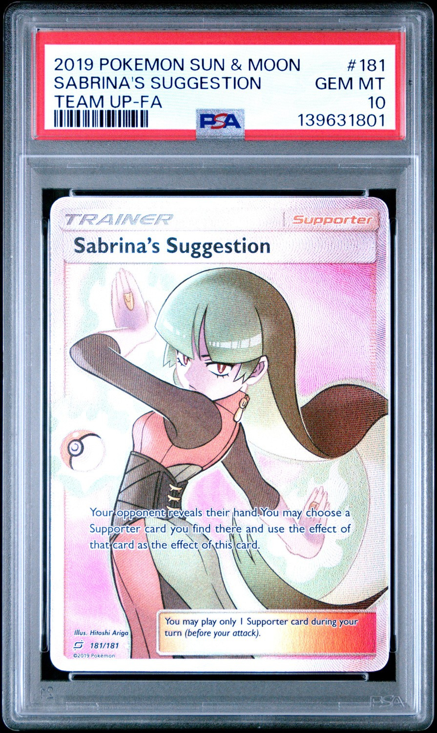 Sabrina's Suggestion
