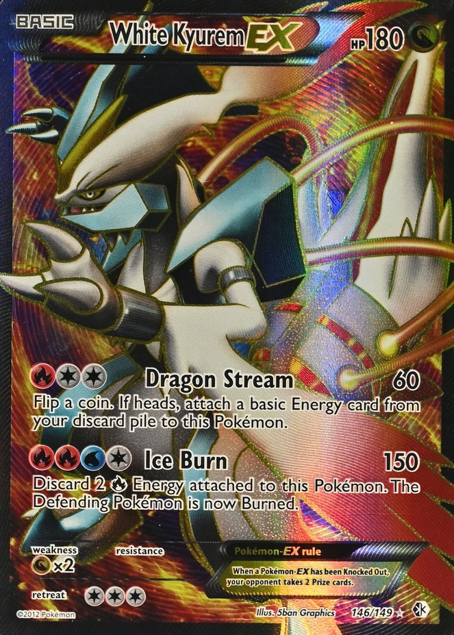 FA/WHITE KYUREM EX