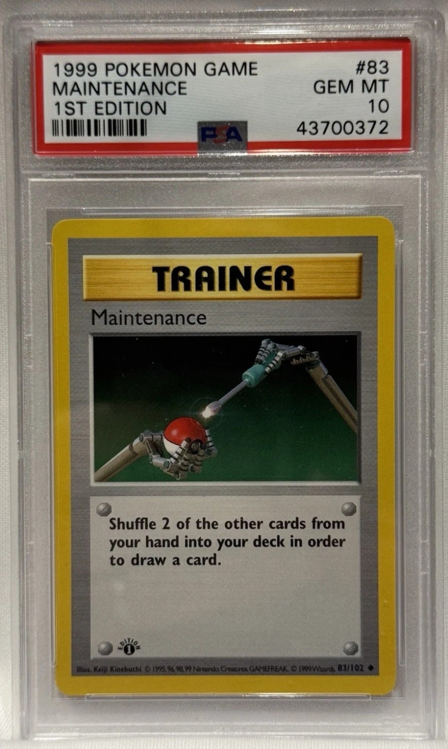 Maintenance