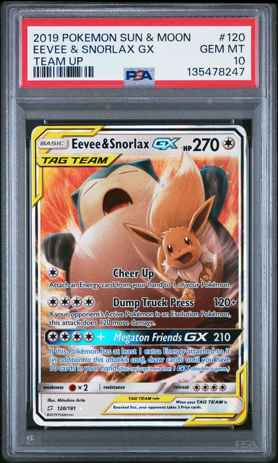 Eevee & Snorlax GX
