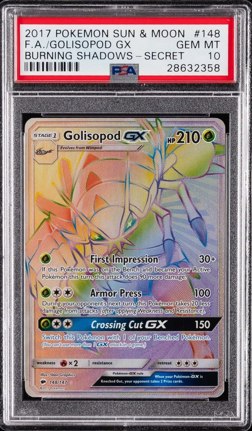 FA/GOLISOPOD GX