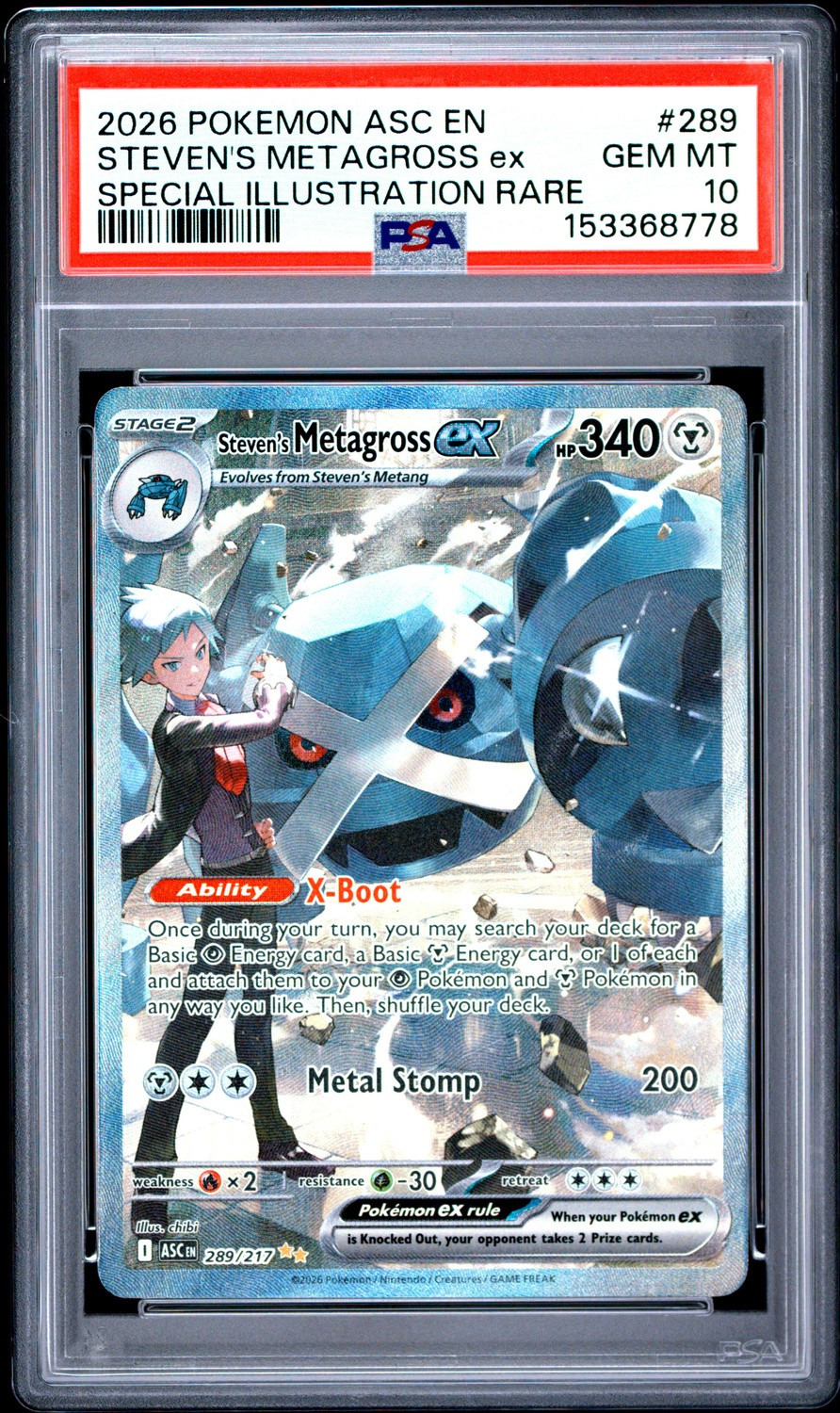 STEVEN'S METAGROSS ex