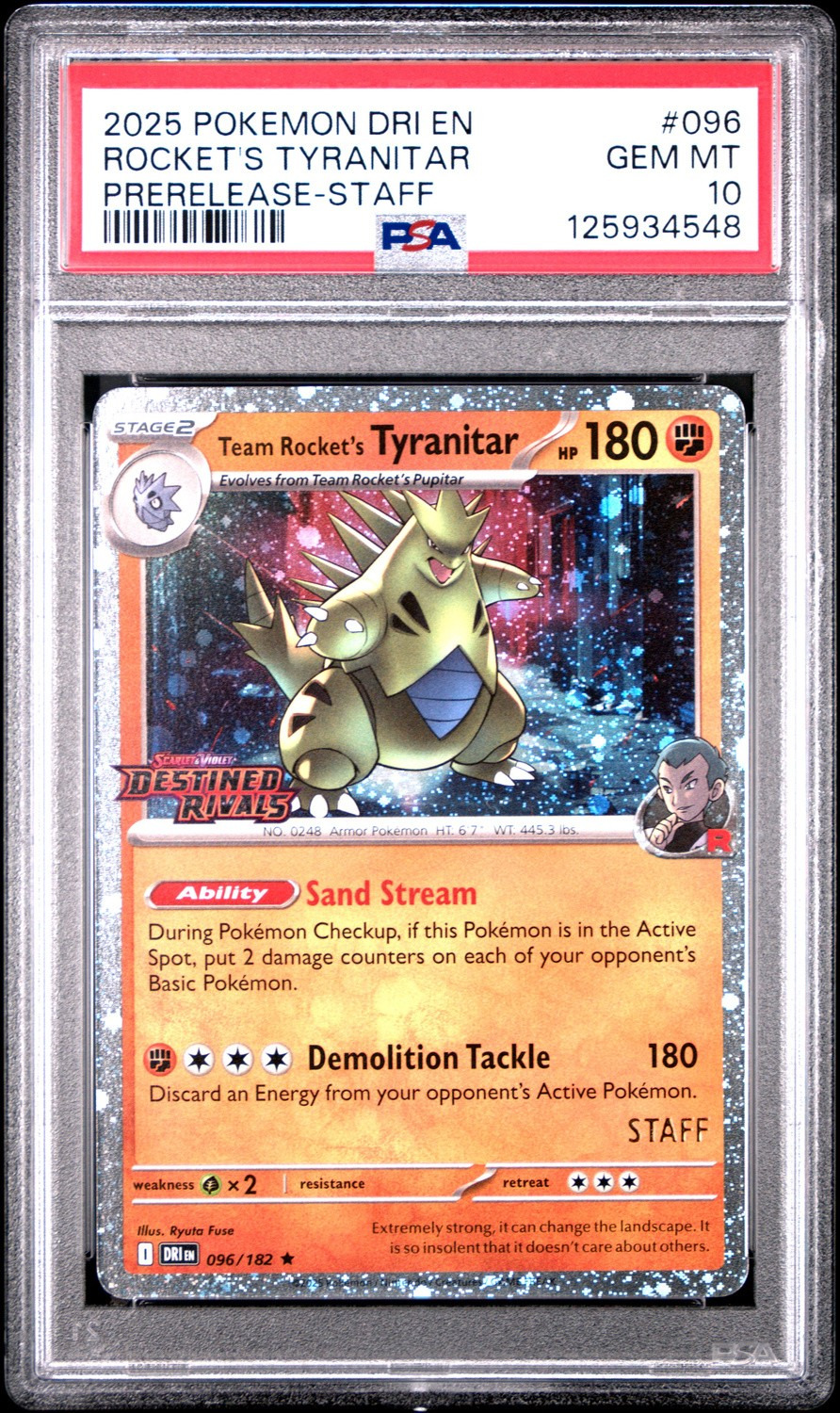 Rocket's Tyranitar
