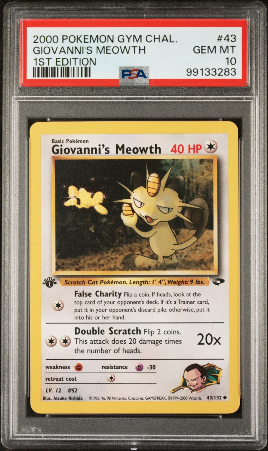 Giovanni's Meowth