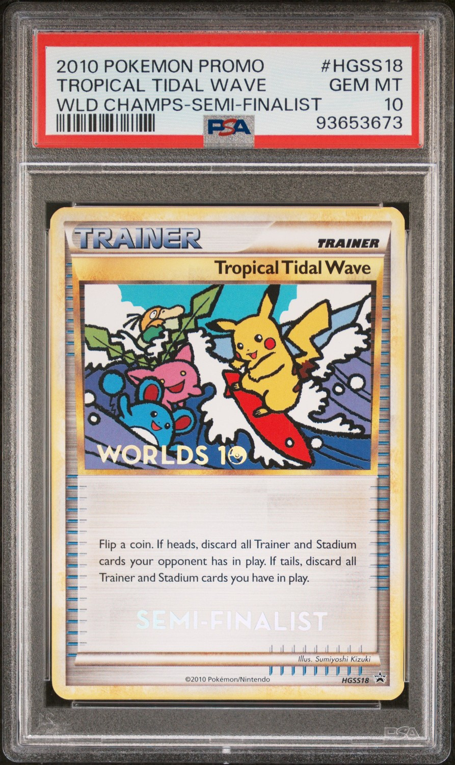 TROPICAL TIDAL WAVE