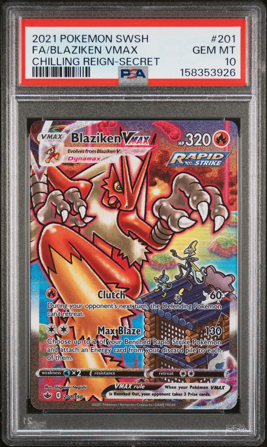 Blaziken VMAX