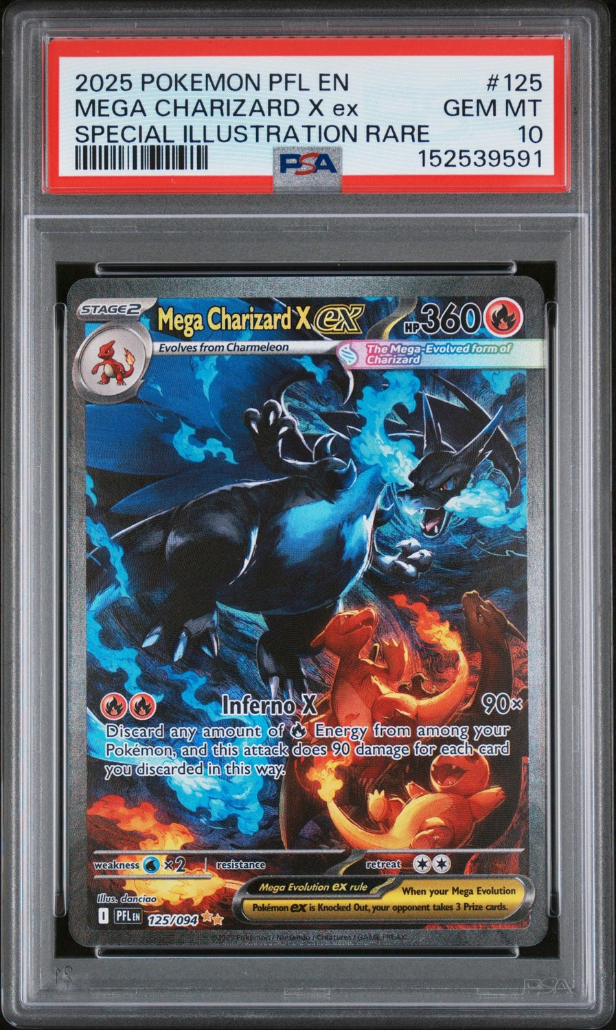 MEGA CHARIZARD X ex