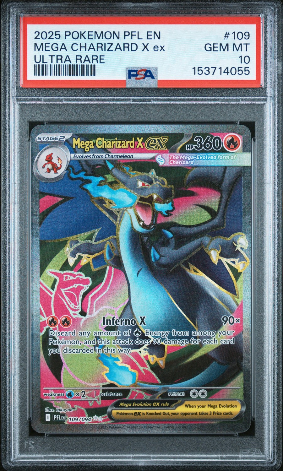 MEGA CHARIZARD X ex