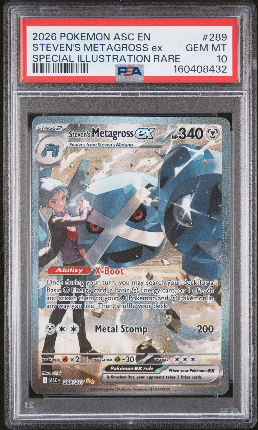 STEVEN'S METAGROSS ex