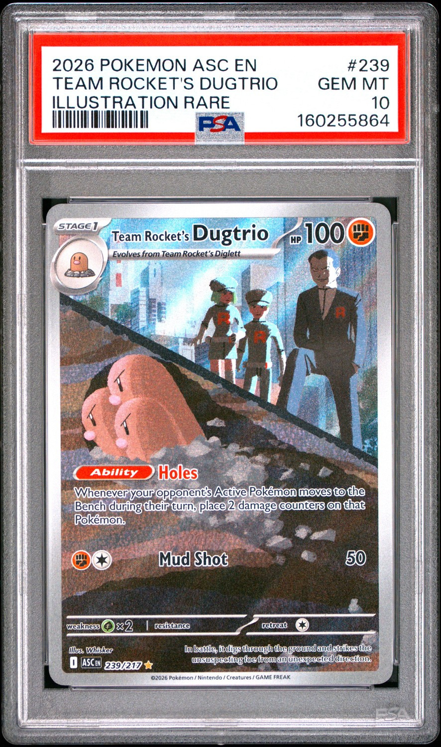 Team Rocket's Dugtrio