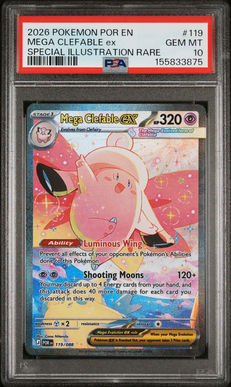 MEGA CLEFABLE ex