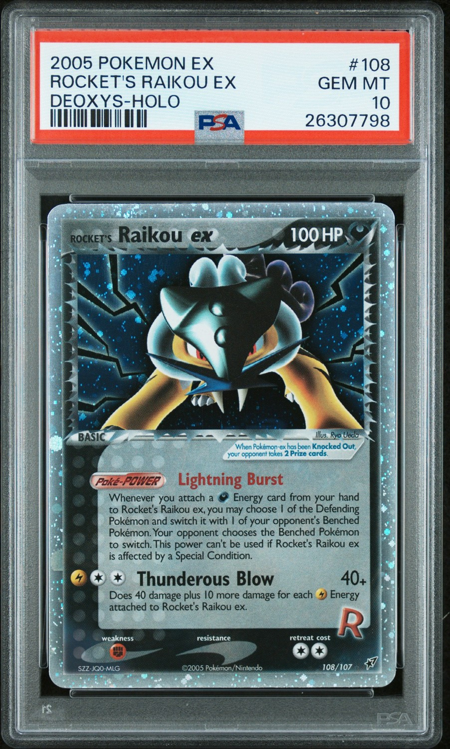 Rocket's Raikou ex
