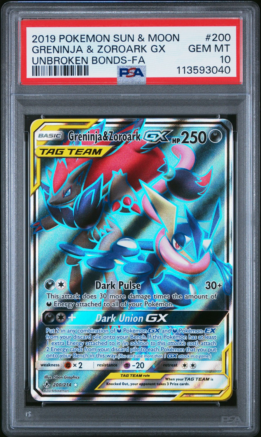 Greninja & Zoroark GX