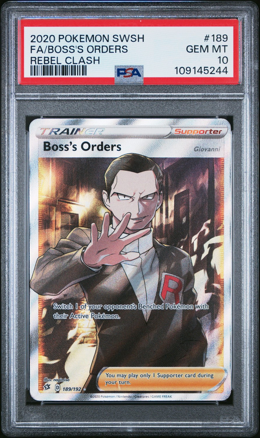 Boss's Orders