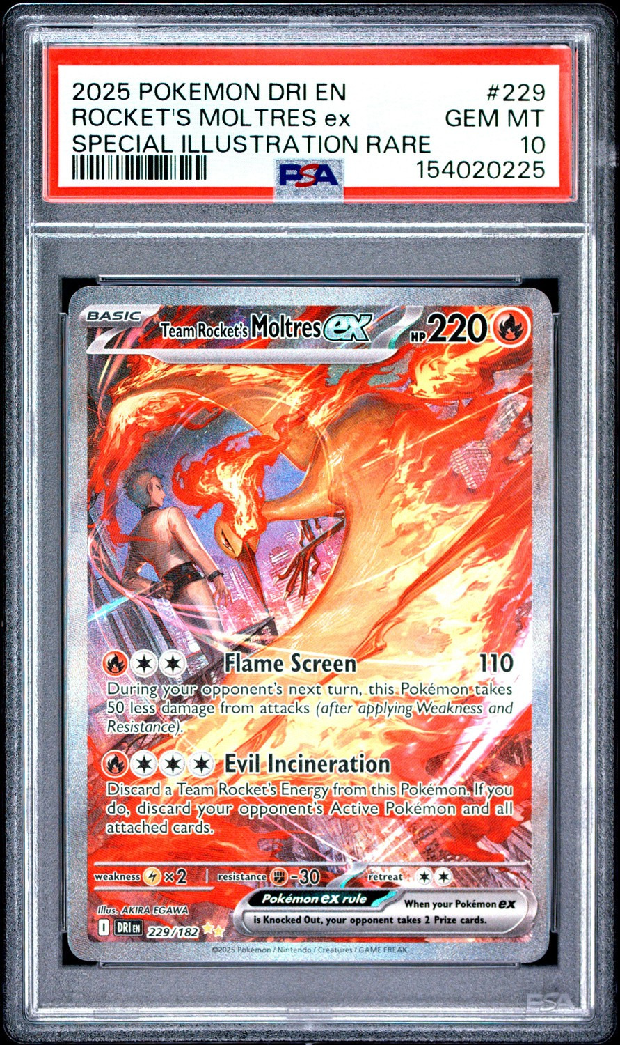 ROCKET'S MOLTRES ex