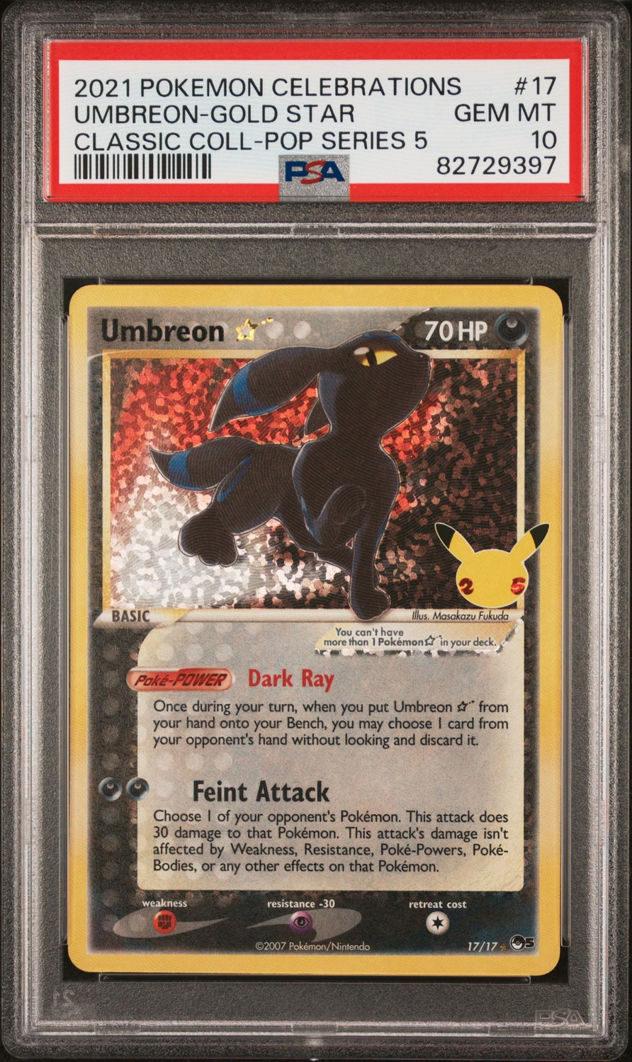Umbreon-Gold STAR