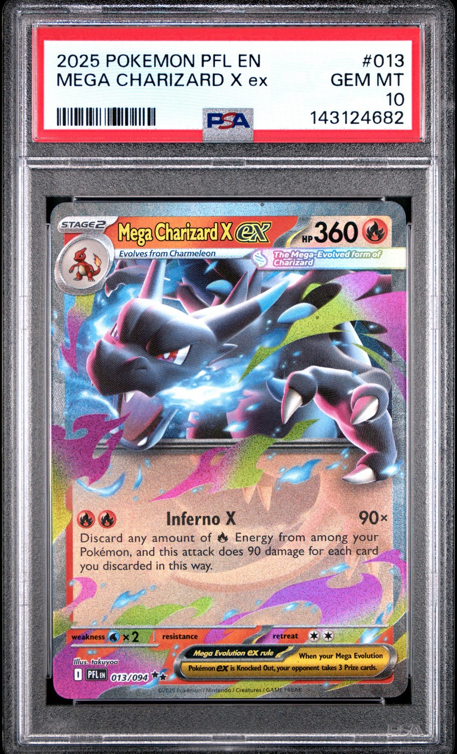MEGA CHARIZARD X ex