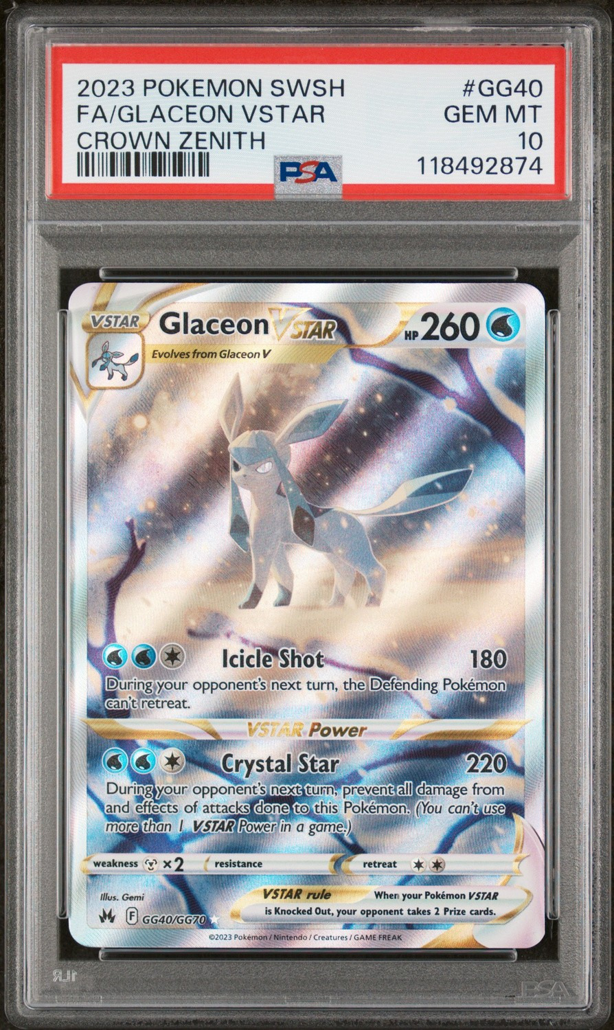 Glaceon VSTAR