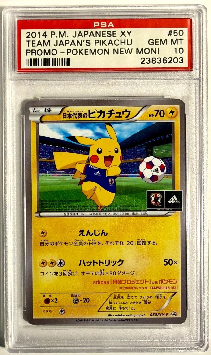 Team Japan's Pikachu