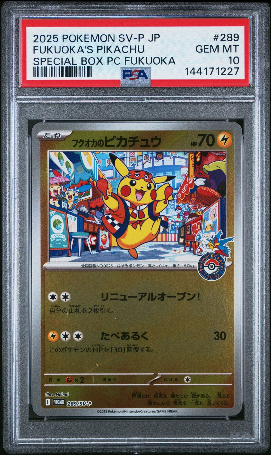 Fukuoka's Pikachu