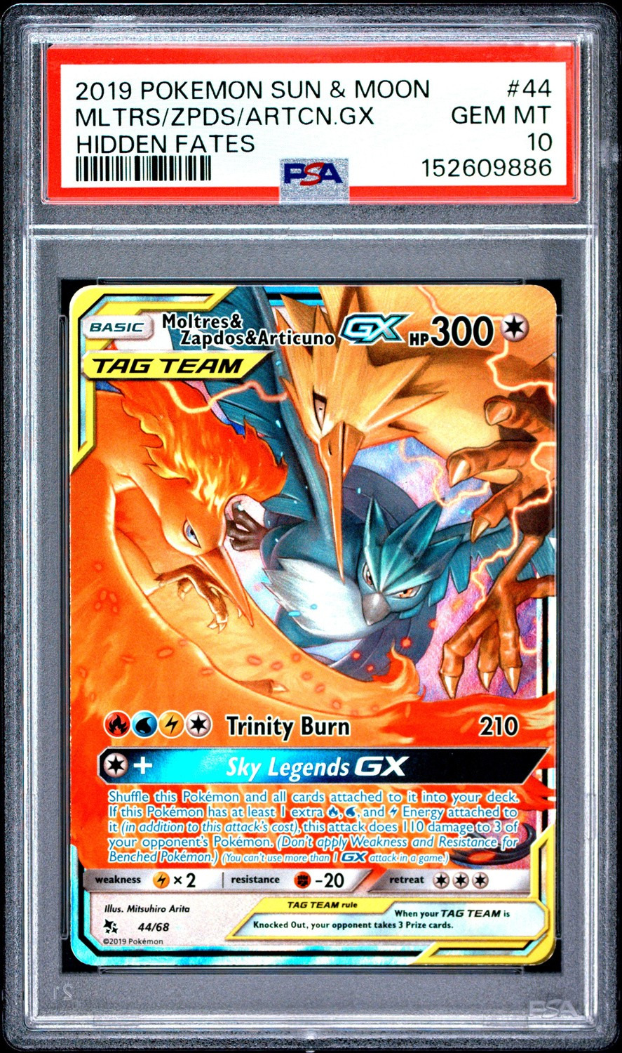 Moltres & Zapdos & Articuno GX