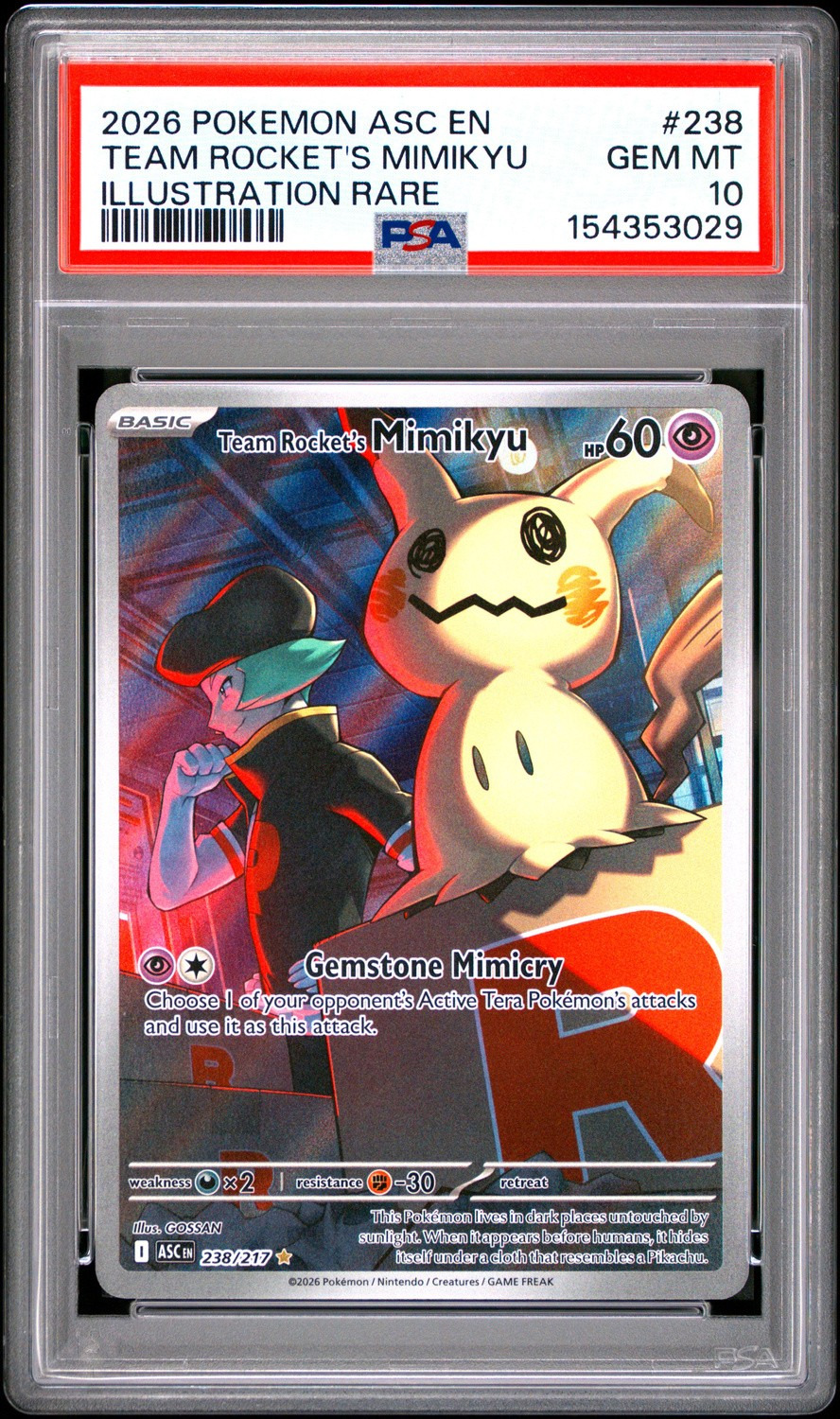 Team Rocket's Mimikyu