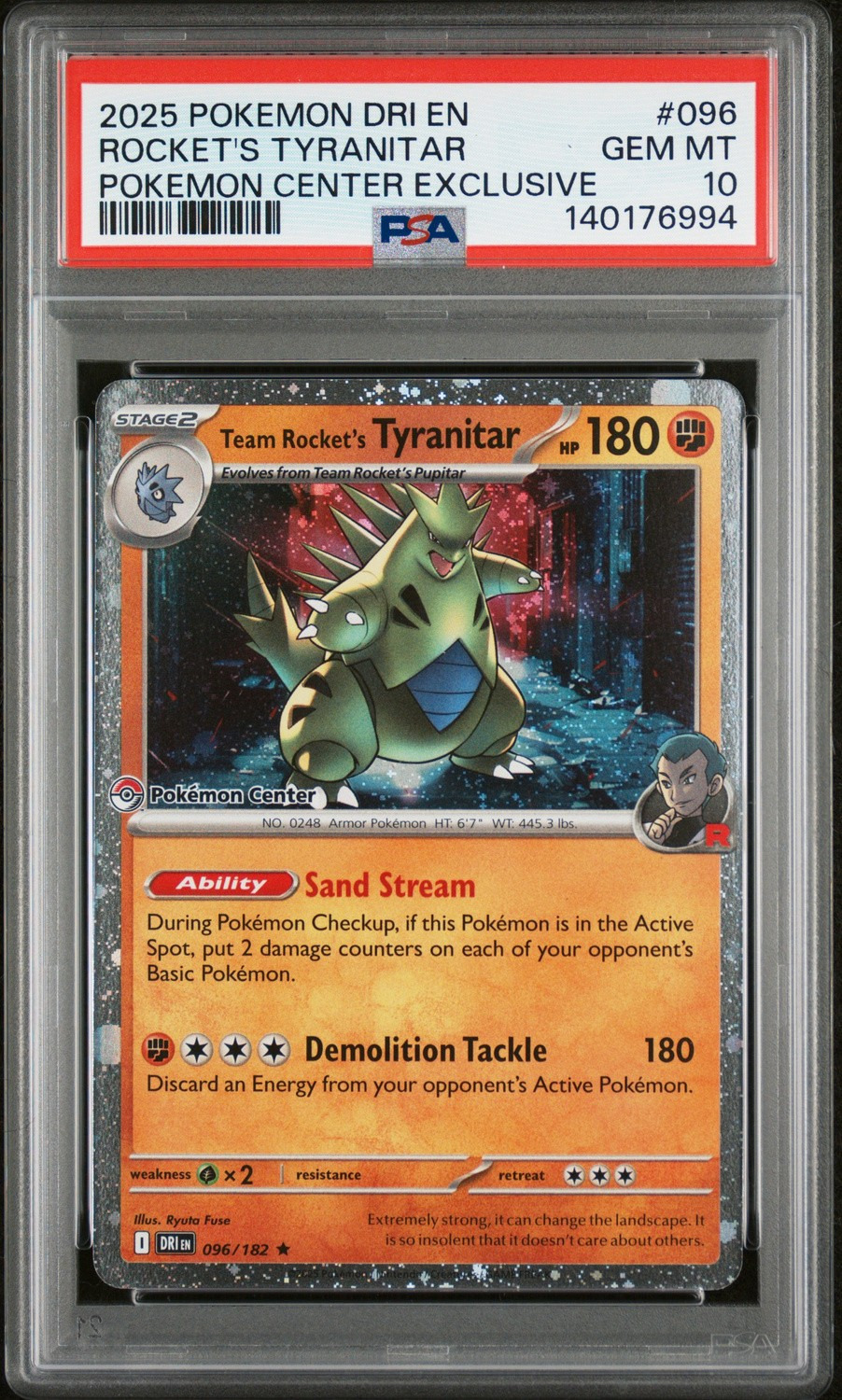 Rocket's Tyranitar