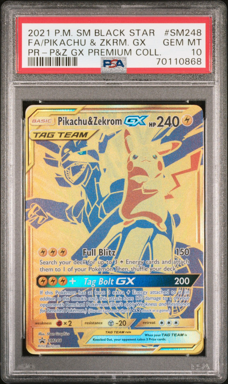 Pikachu & Zekrom GX