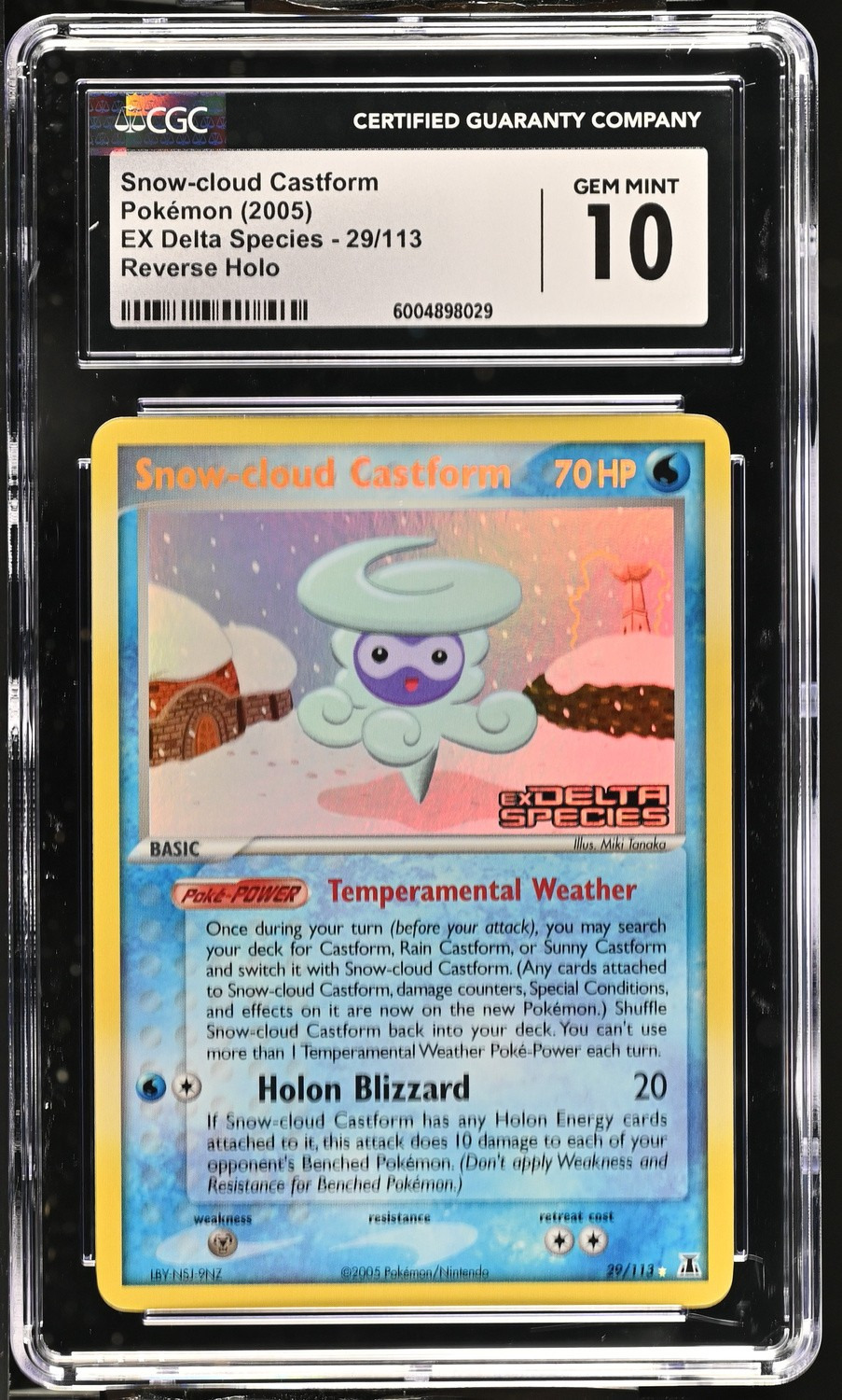 Snow-cloud Castform