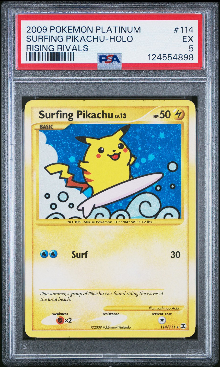 Surfing Pikachu