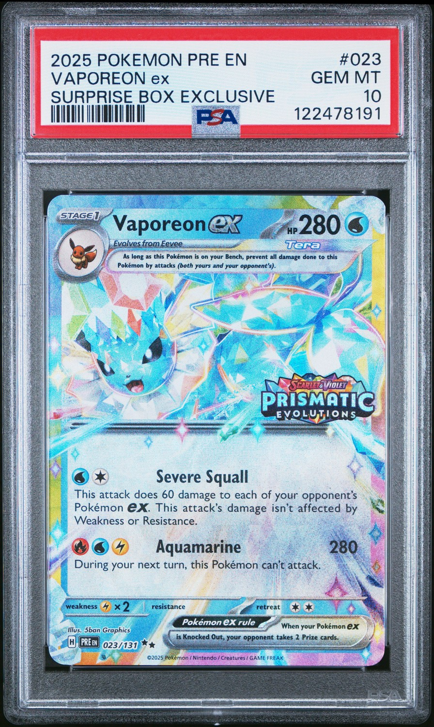 VAPOREON ex