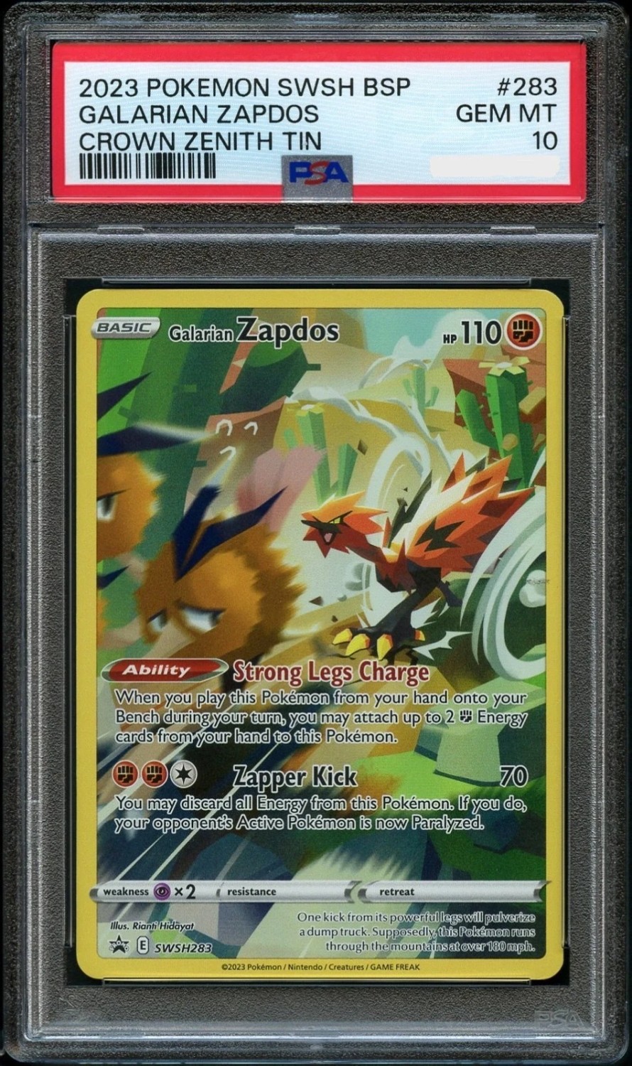 Galarian Zapdos