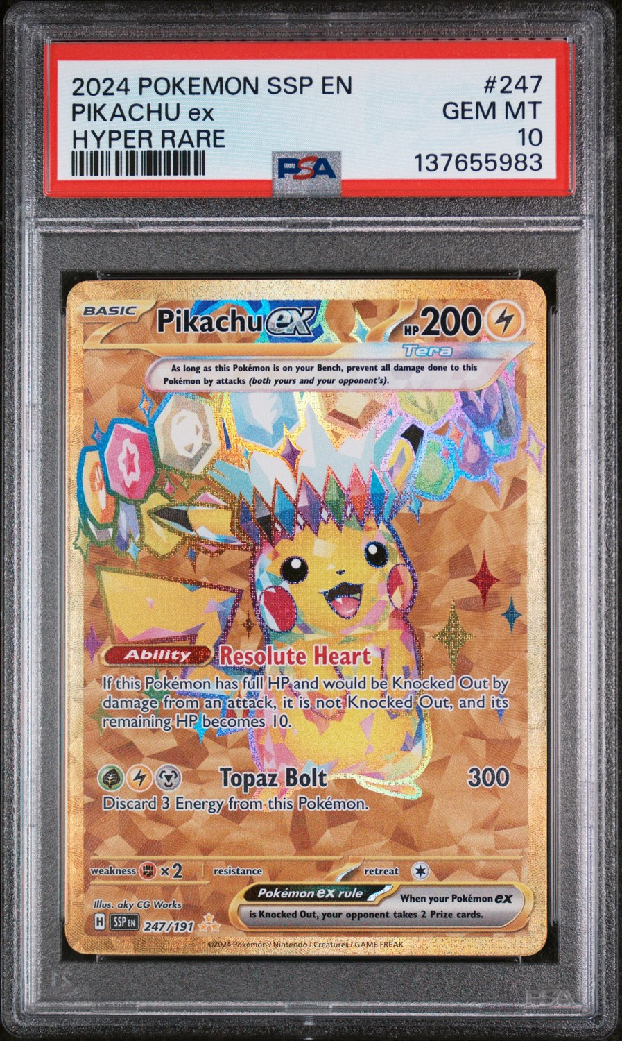 PIKACHU ex