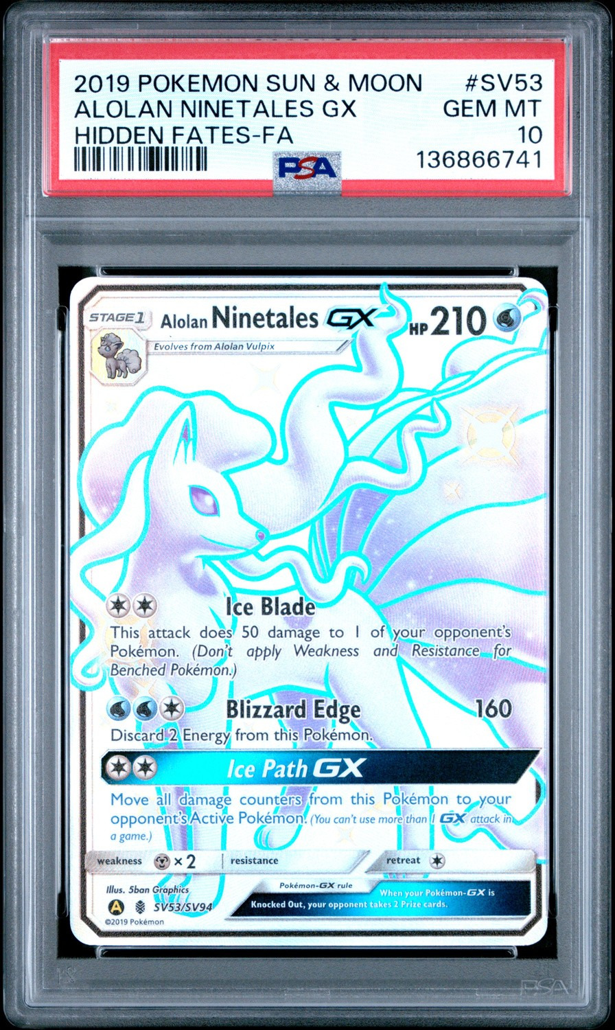 Alolan Ninetales GX