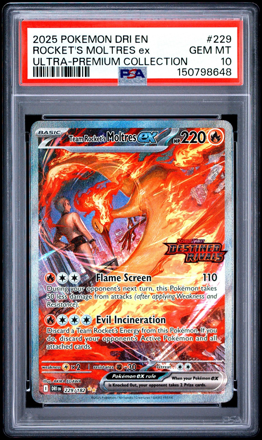 ROCKET'S MOLTRES ex