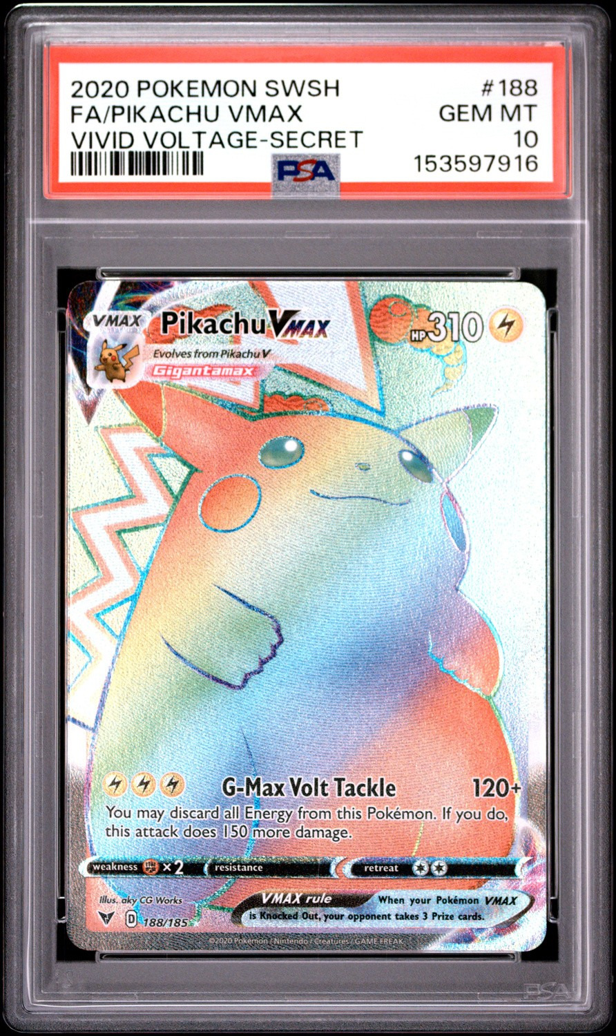 Pikachu VMAX
