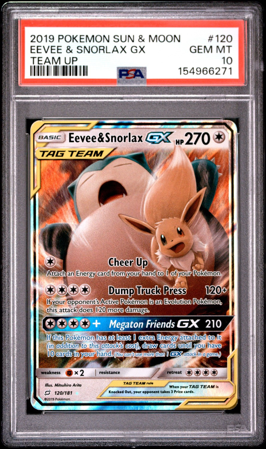 Eevee & Snorlax GX