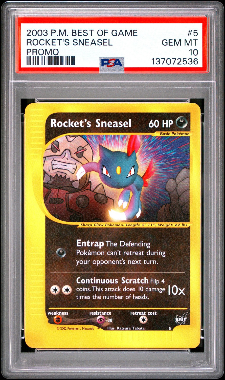 Rocket's Sneasel
