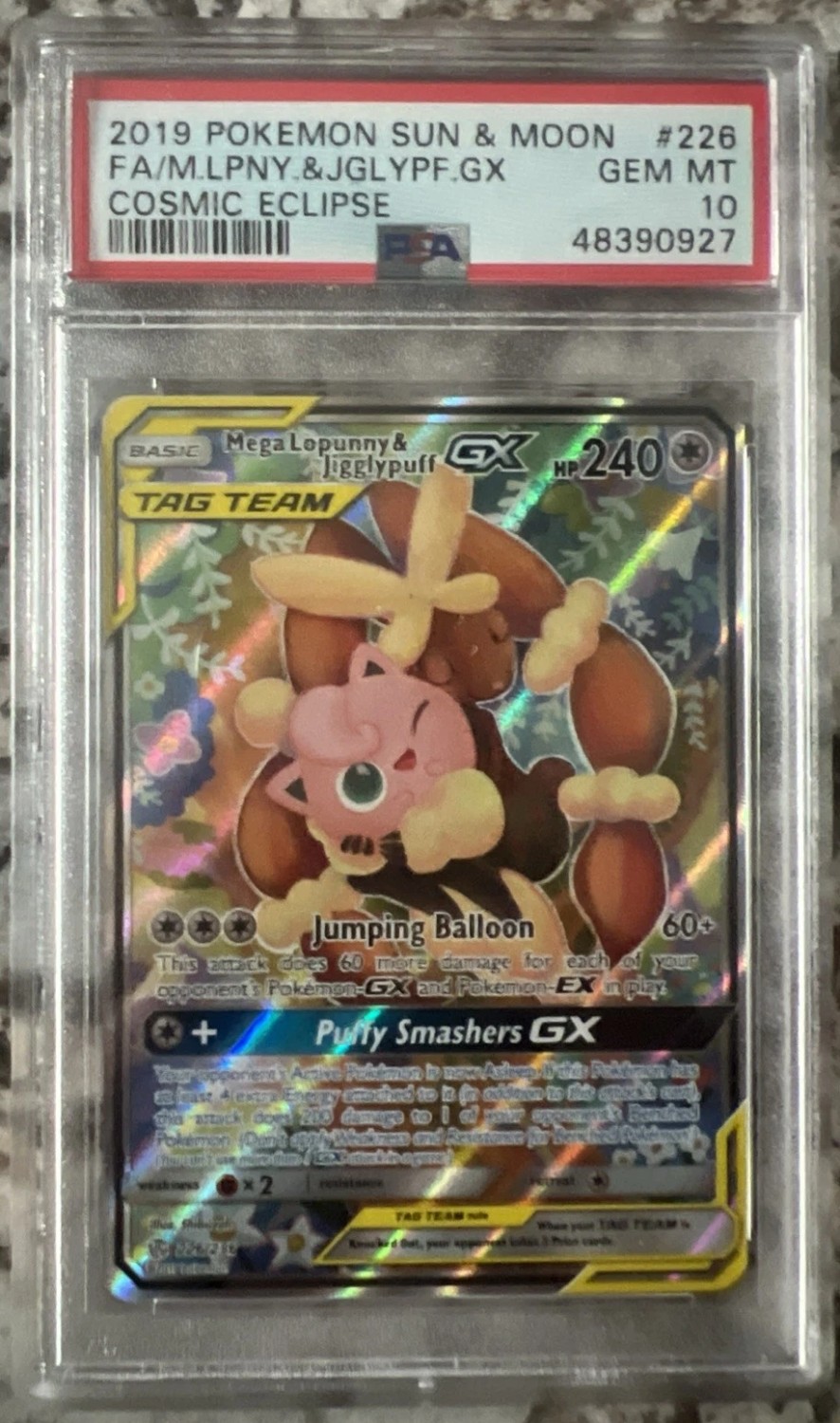 Mega Lopunny & Jigglypuff GX
