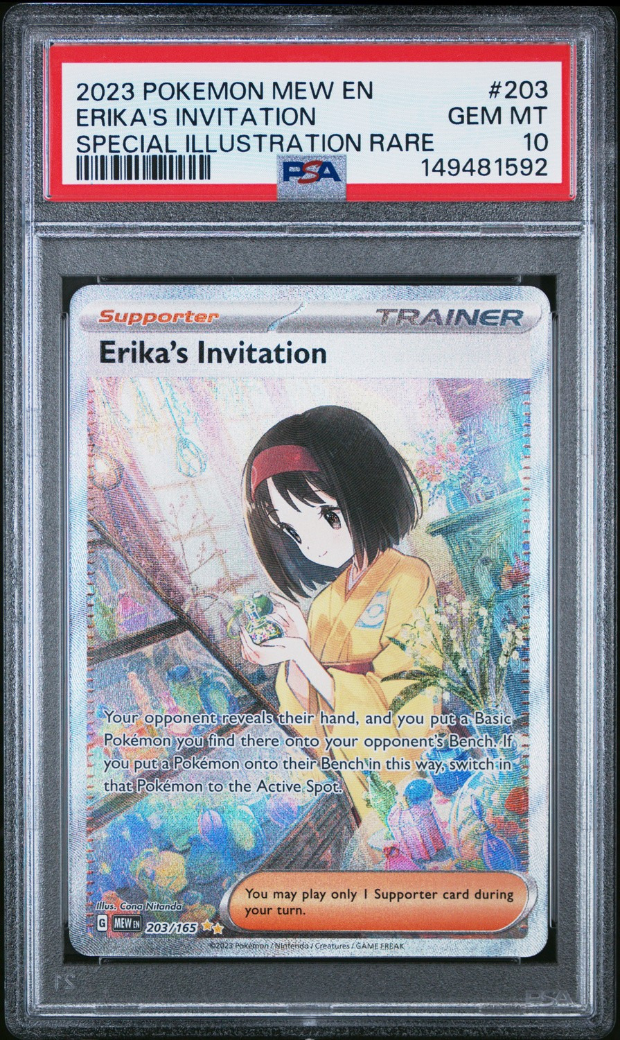 Erika's Invitation
