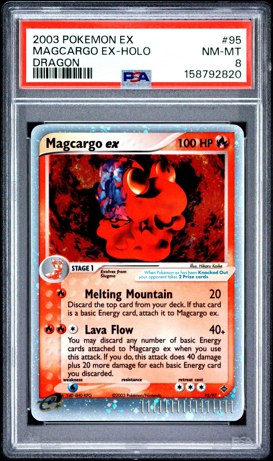Magcargo EX