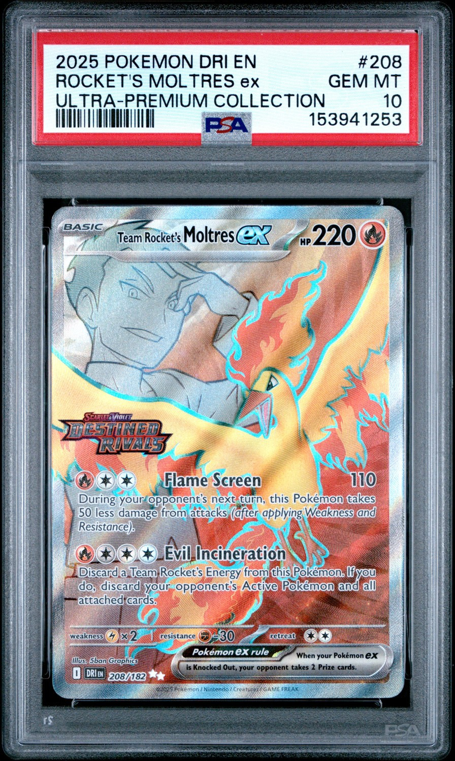 ROCKET'S MOLTRES ex