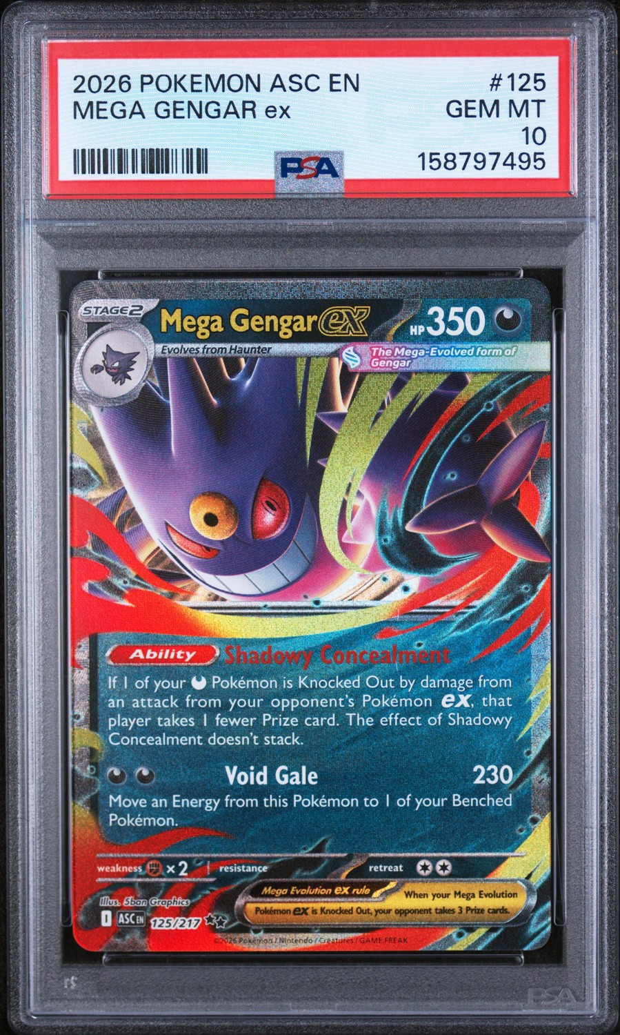 MEGA GENGAR ex