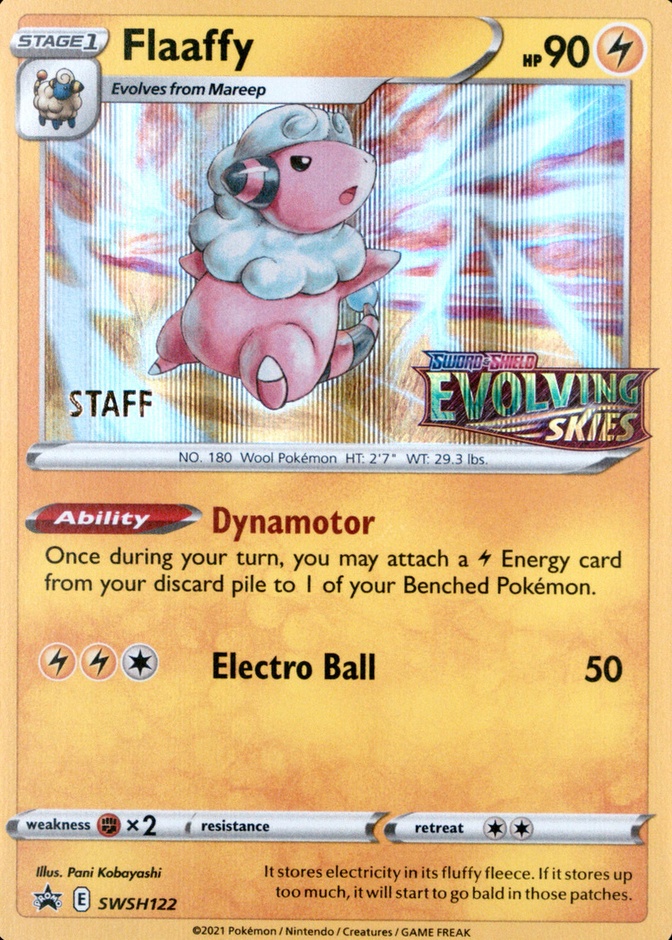 Holo · Prerelease · Evolving Skies Staff