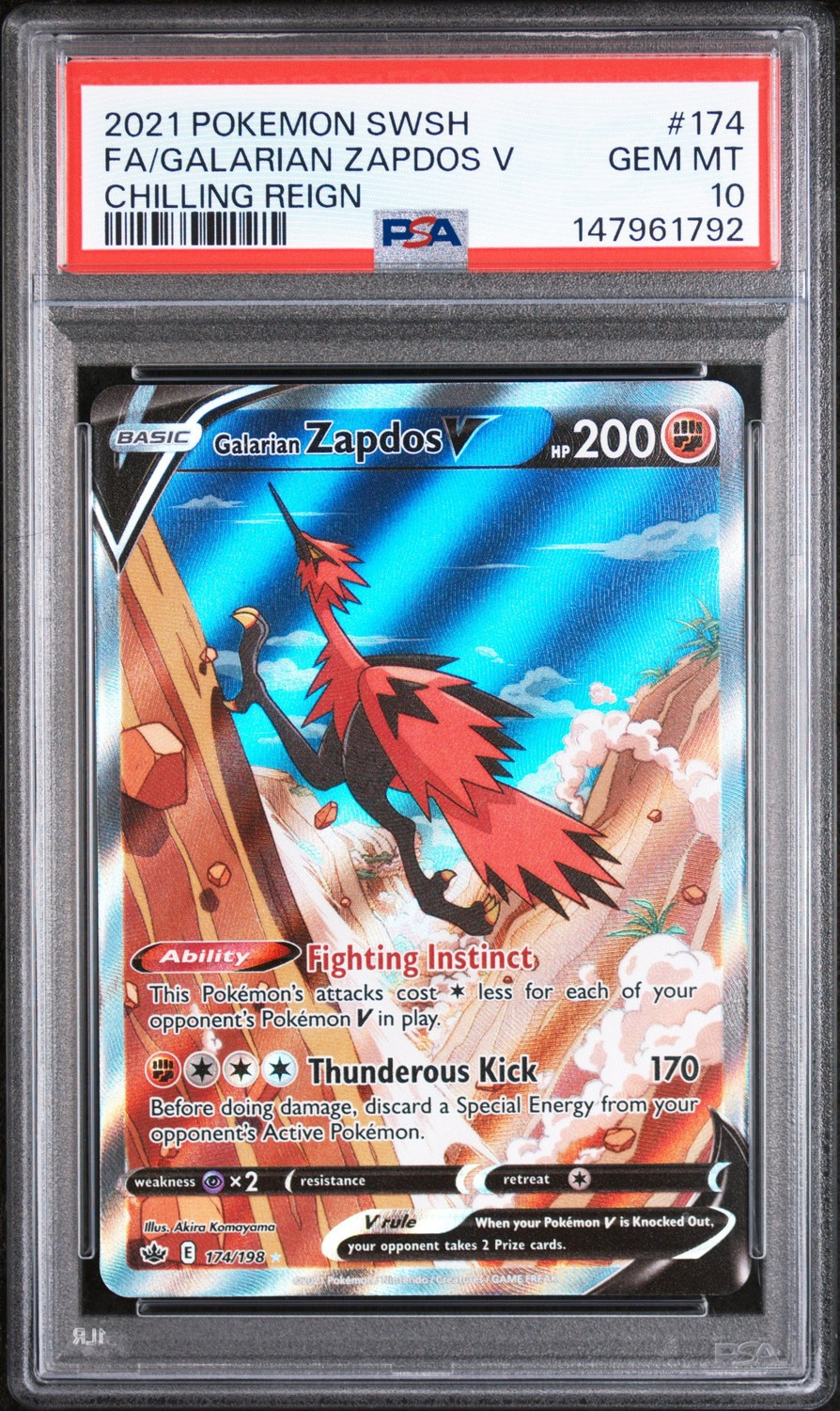 Galarian Zapdos V