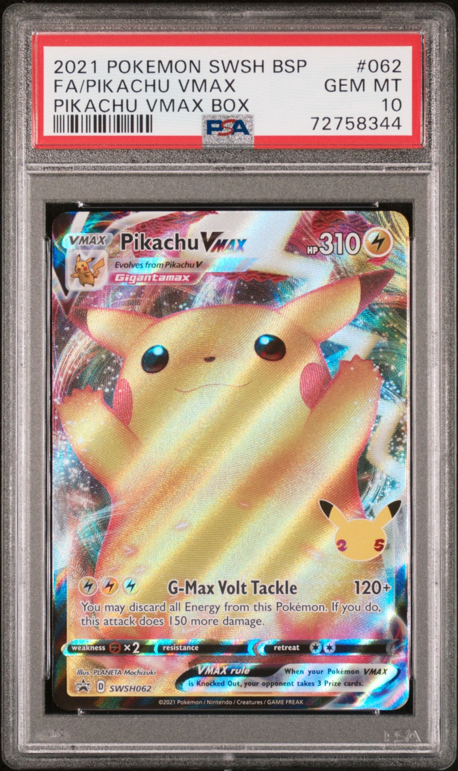 Pikachu VMAX